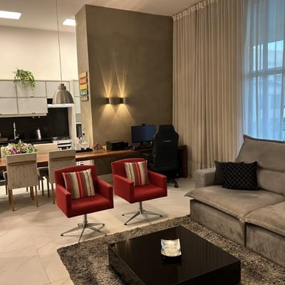 Long-term rental of a 2-room apartment, 108 m², in Barra da Tijuca, Rio de Janeiro, Brazil