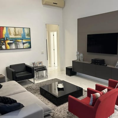 Long-term rental of a 2-room apartment, 108 m², in Barra da Tijuca, Rio de Janeiro, Brazil