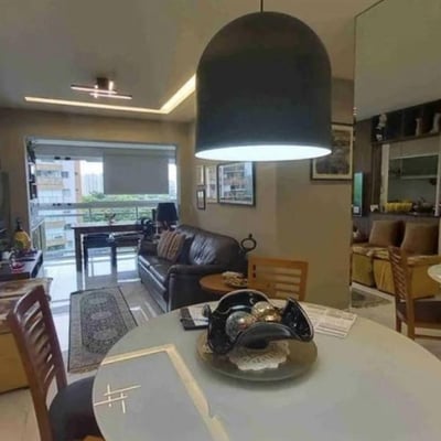 Long-term rental of a 3-room apartment, 82 m², Barra da Tijuca, Rio de Janeiro, Brazil