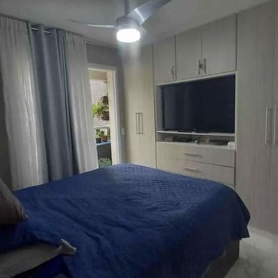 Long-term rental of a 3-room apartment, 82 m², Barra da Tijuca, Rio de Janeiro, Brazil