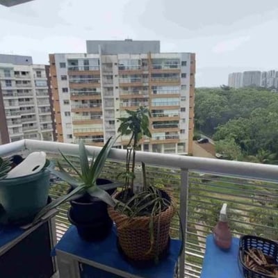 Long-term rental of a 3-room apartment, 82 m², Barra da Tijuca, Rio de Janeiro, Brazil