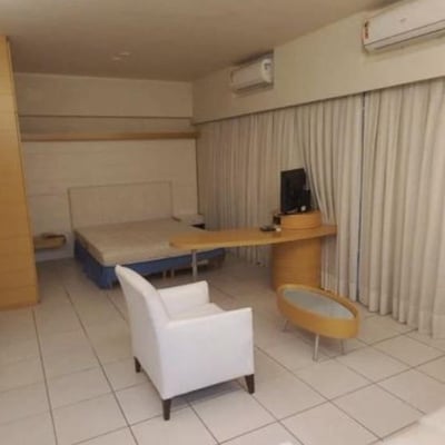 Long-term rental of a 1-room apartment, 57 m², Barra de Tijuca, Rio de Janeiro, Brazil