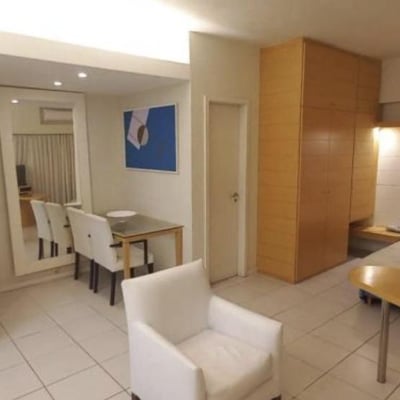 Long-term rental of a 1-room apartment, 57 m², Barra de Tijuca, Rio de Janeiro, Brazil