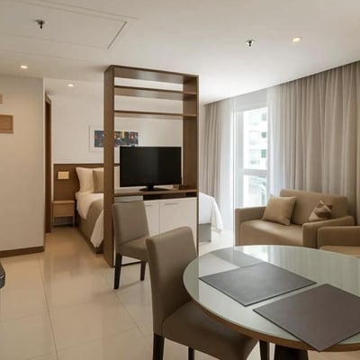 Долгосрочная аренда студии, 55 м², Барра-да-Тижука, Рио-де-Жанейро, Бразилия