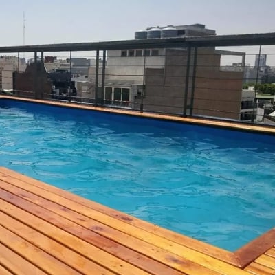 Langzeitmiete – 3-Zimmer-Wohnung mit Balkon und Pool in Buenos Aires, Argentinien, Palermo
