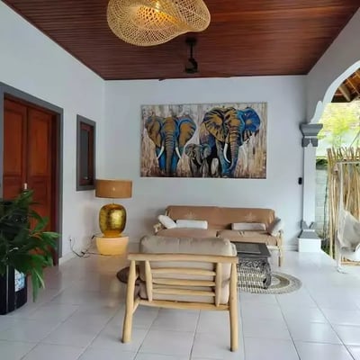 Alquiler a largo plazo de una villa de 1 dormitorio con piscina en Seminyak, Bali, Indonesia