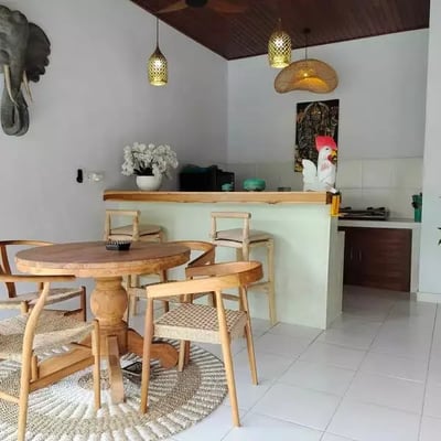 Alquiler a largo plazo de una villa de 1 dormitorio con piscina en Seminyak, Bali, Indonesia