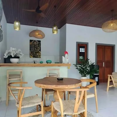 Alquiler a largo plazo de una villa de 1 dormitorio con piscina en Seminyak, Bali, Indonesia