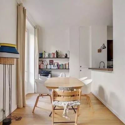 Long-term rental in Paris — 4-room 101 m² apartment with balcony and elevator in the 9th district