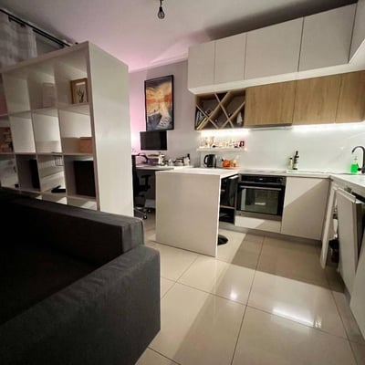 Stylish 30 m2 apartment with a private courtyard in Krakow