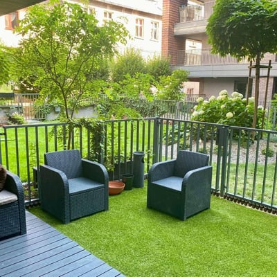 Stylish 30 m2 apartment with a private courtyard in Krakow