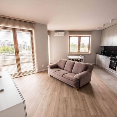 Modern 2-room apartment 56 m2 with furniture in Krakow