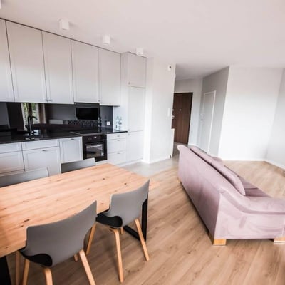 Modern 2-room apartment 56 m2 with furniture in Krakow