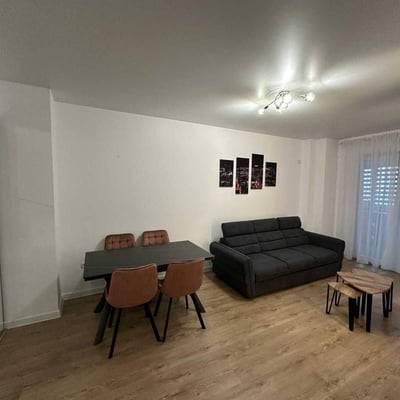 Two-room apartment with new appliances in Bucharest, no pets