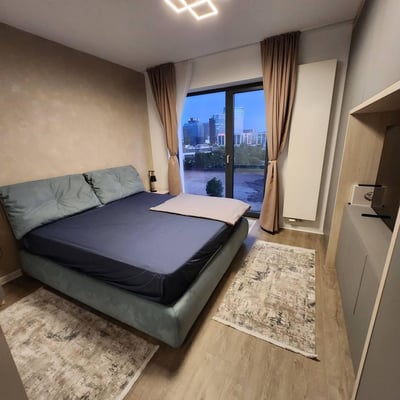 Spacious Apartment in Cloud 9 Residence with Promenada View, Bucharest
