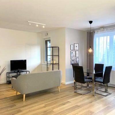 Bright 2-Room Apartment with Balcony in Podgórze, Kraków