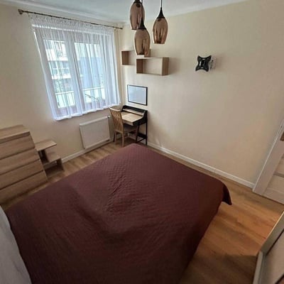 Modern 2-Room Apartment with Balcony in Czyżyny, Kraków