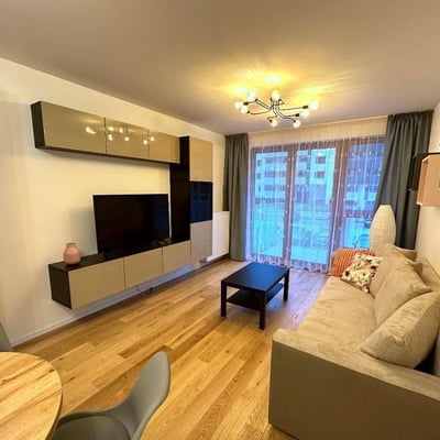 Modern 2-Room Apartment with Balcony in Czyżyny, Kraków