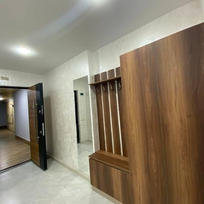 Spacious Two-Bedroom Apartment in Batumi, High Floor, Newly Renovated