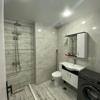 Spacious Two-Bedroom Apartment in Batumi, High Floor, Newly Renovated