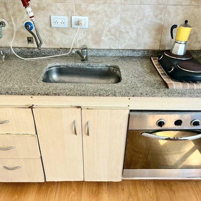 Cozy furnished apartment with air conditioning in the center of Mar del Plata