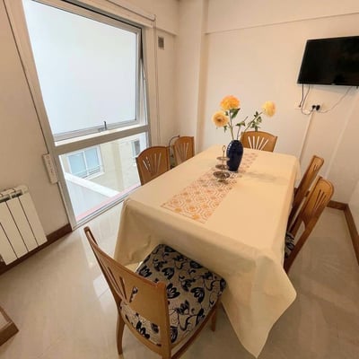 Spacious Apartment with Garage and Rooftop BBQ Area in Mar-del-Plata