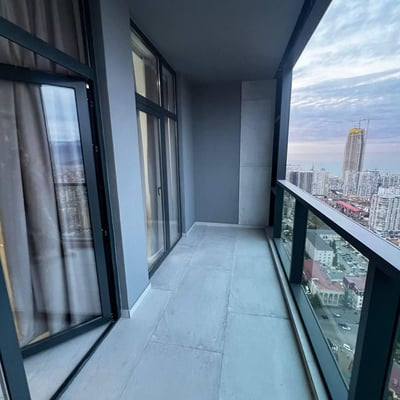 Alquiler Apartamento 1+1 55m² en Batumi, Black Sea Towers