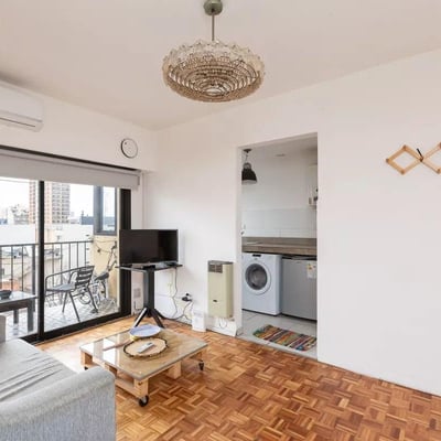 37m² 2-Bedroom Apartment for Rent in Palermo, Buenos Aires