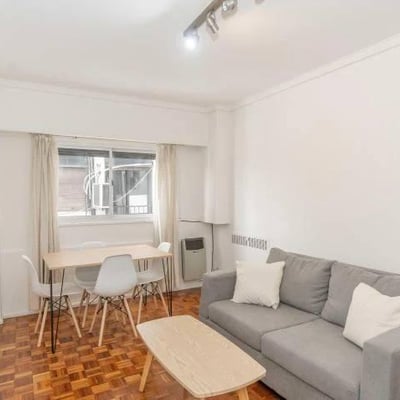 Rent Bright 2-Room Apartment 42m² in Palermo District, Buenos Aires