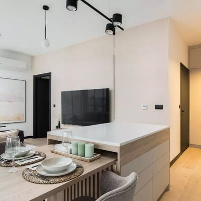 Современная 2-комнатная квартира, 43 м², ул. Górczewska, район Bemowo, Варшава, Польша