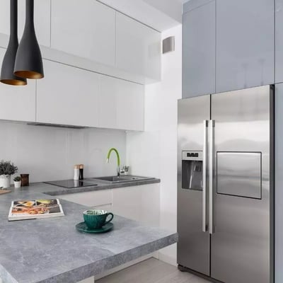 Современная 2-комнатная квартира с террасой на улице Aleja Rzeczypospolitej 29a, район Wilanów, Варшава