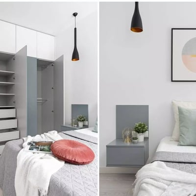 Современная 2-комнатная квартира с террасой на улице Aleja Rzeczypospolitej 29a, район Wilanów, Варшава