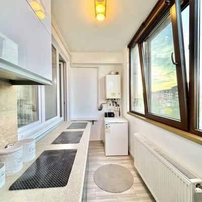 Rent a 2-Room Apartment 1st Floor – Militari Residence, Bucharest