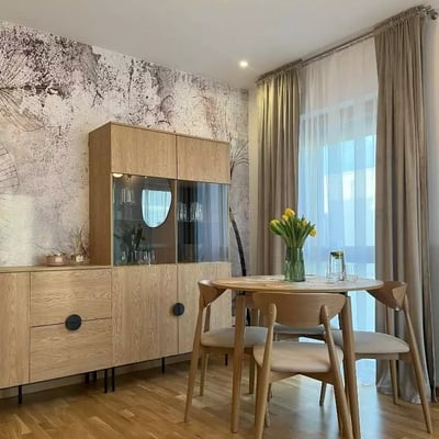 Long-Term Rental: 2-Room Apartment 52 m² with Balcony, Warsaw, Mokotów