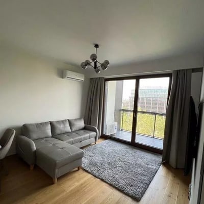 Долгосрочная аренда 2-комнатной квартиры 44 м² с балконом, Варшава, Mokotów