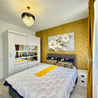 Apartamento Moderno de 1 Dormitorio en Militari Residence, Bucarest en Alquiler