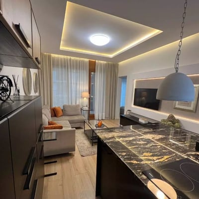 Long-term rental of a two-room apartment in Browary Warszawskie, Warsaw