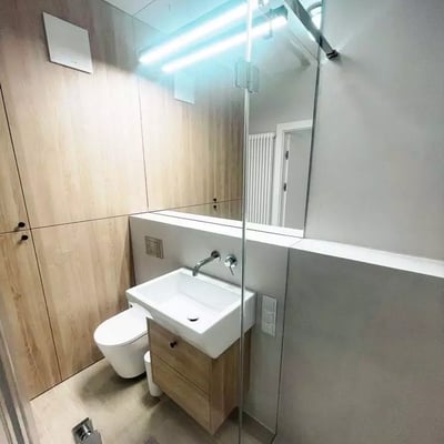 Long-term rental of a two-room apartment with a balcony at Browary Warszawskie, Wola, Warsaw