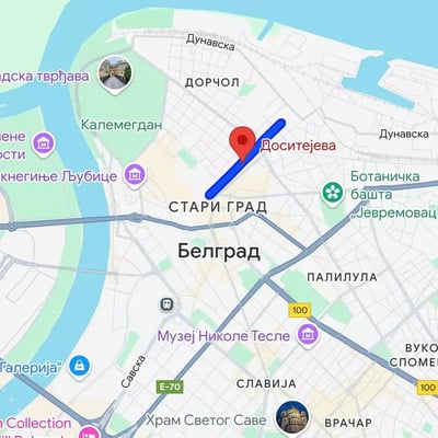 Long-term rental of a four-room apartment in the city center, Belgrade