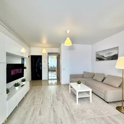 Cozy renovated studio in Militari Residence, Bucharest – long-term rental