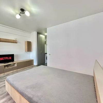 Modern studio in Militari Residence, Bucharest – long-term rental