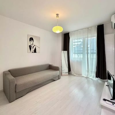 One-room apartment in a new building in Bucharest, long-term rental