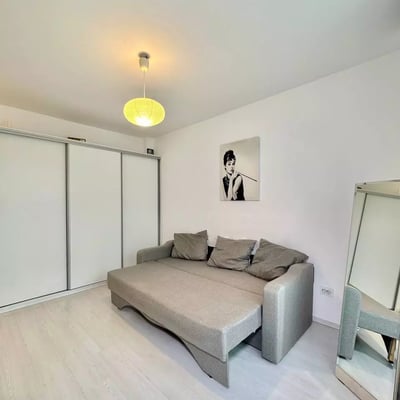 One-room apartment in a new building in Bucharest, long-term rental