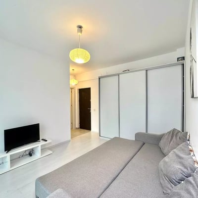 One-room apartment in a new building in Bucharest, long-term rental