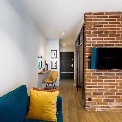 Долгосрочная аренда 2-комнатной квартиры, Kazimierz, ул. Św. Wawrzyńca, Старый город, Краков