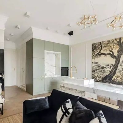 Долгосрочная аренда 3-комнатной квартиры, 72 м², ул. Cybernetyki, Mokotów, Варшава