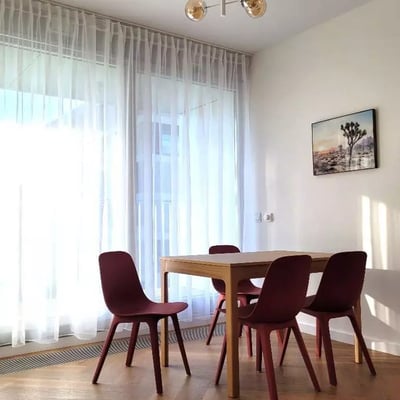 Долгосрочная аренда 2-комнатной квартиры, 50 м², ул. Kolejowa, Wola, Варшава