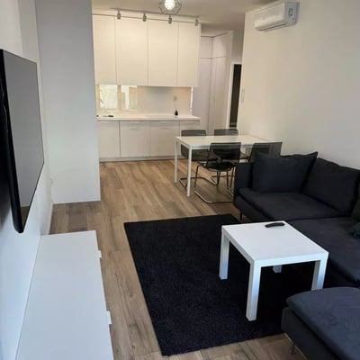 Long-Term Rent 2-Room Apartment in New Development, Kliny, Łagiewniki-Borek Fałęcki, Krakow