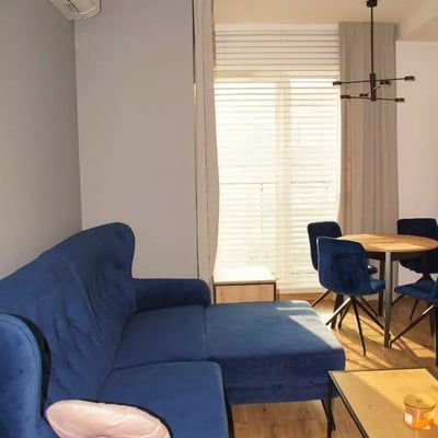 Long-term rental, Warsaw, Siedmiogrodzka St., Wola district: 2-room apartment with a balcony