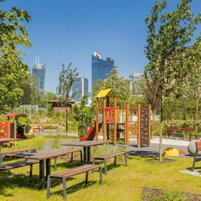 Долгосрочная аренда, Варшава, Воля: 1-комнатная квартира с балконом